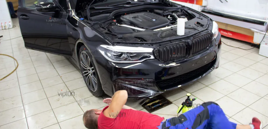 BMW 5 серия расширенный пакет LLumar 5