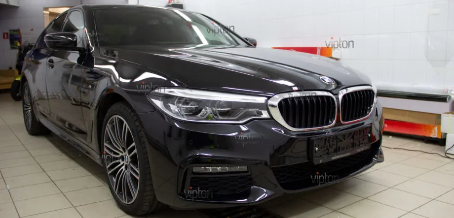BMW 5 серия расширенный пакет LLumar 4