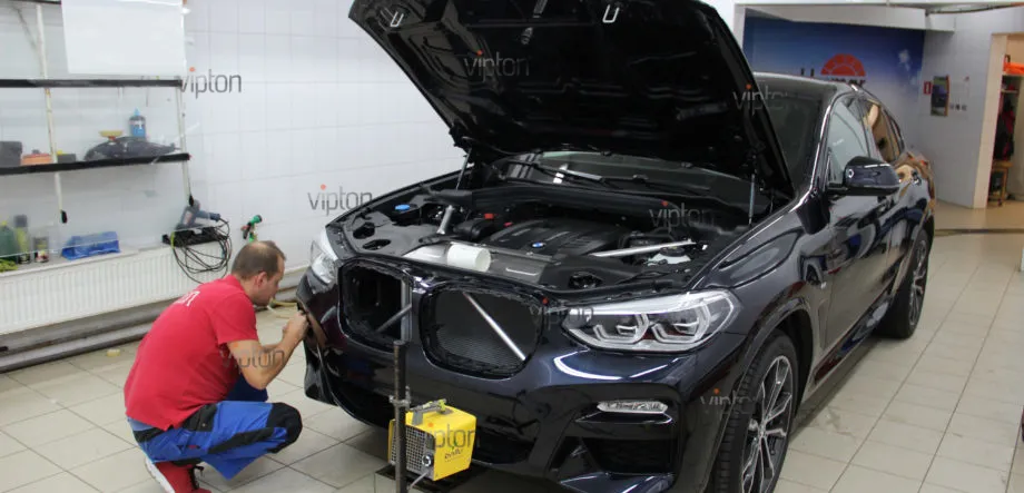 BMW X4: Антигравийная защита LLUMAR GLOSS PPF. 8