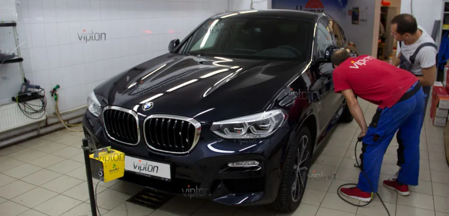 BMW X4: Антигравийная защита LLUMAR GLOSS PPF. 6