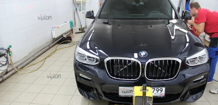 BMW X4: Антигравийная защита LLUMAR GLOSS PPF. 3