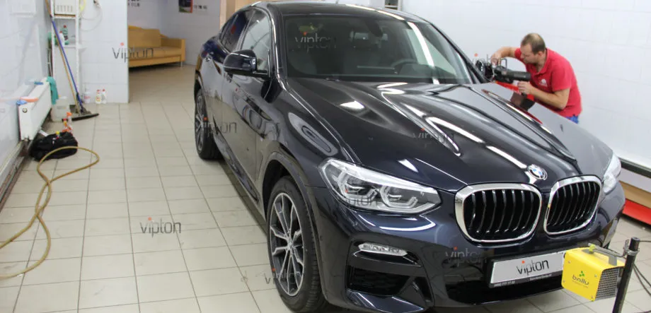 BMW X4: Антигравийная защита LLUMAR GLOSS PPF. 4
