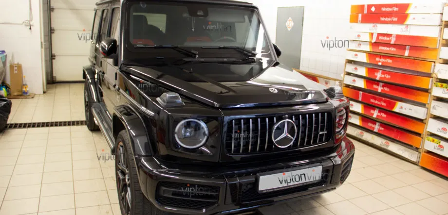 Mercedes-Benz G-Класс AMG LLumar — Установка ударопрочной пленки 2