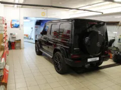 000343 — Mercedes-Benz G-Класс AMG LLumar - Установка ударопрочной пленки | VIPTON — Новости про тонировку и бронирование авто - VipTon Москва