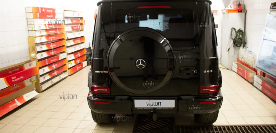 Mercedes-Benz G-Класс AMG LLumar — Установка ударопрочной пленки 4