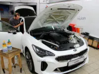Kia Stinger: Антигравийная защита