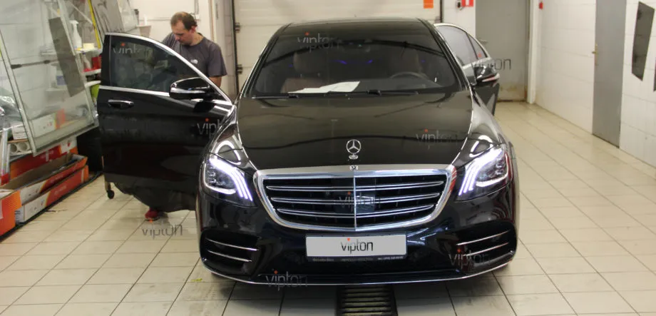 Mercedes-Benz S W222 тонировка LLumar 6 Mercedes-Benz S W222 тонировка LLumar 6