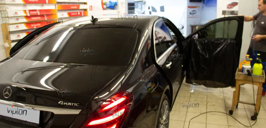 Mercedes-Benz S W222 тонировка LLumar 3 Mercedes-Benz S W222 тонировка LLumar 3