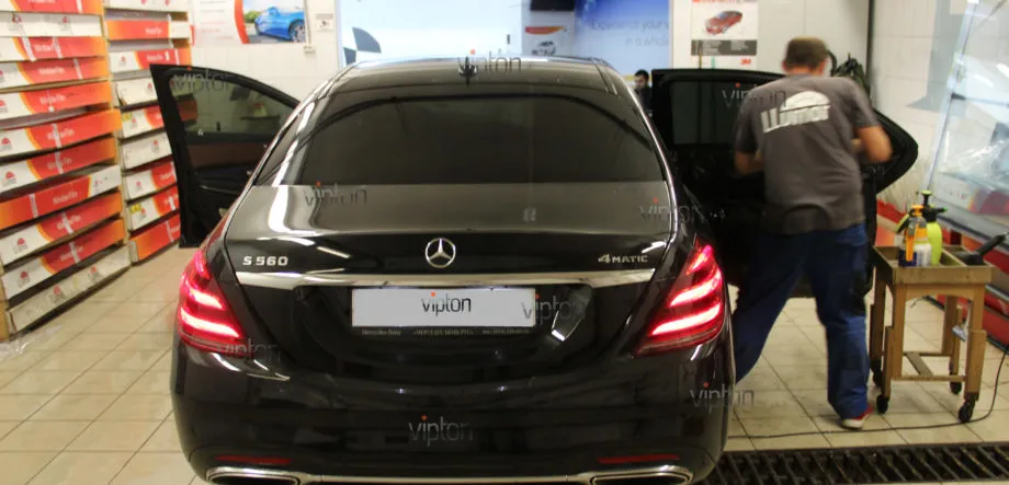 Mercedes-Benz S W222 тонировка LLumar 2 Mercedes-Benz S W222 тонировка LLumar 2