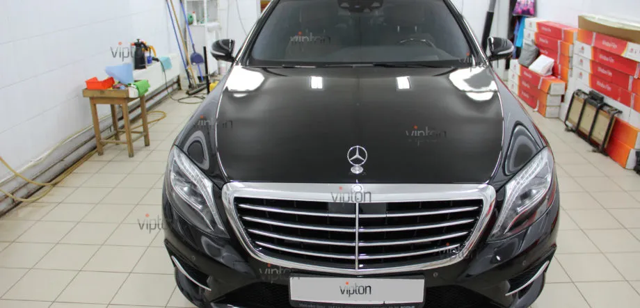 Mercedes-Benz S-klasse: тонирование а/м полностью 1 Mercedes-Benz S-klasse: тонирование а/м полностью 1