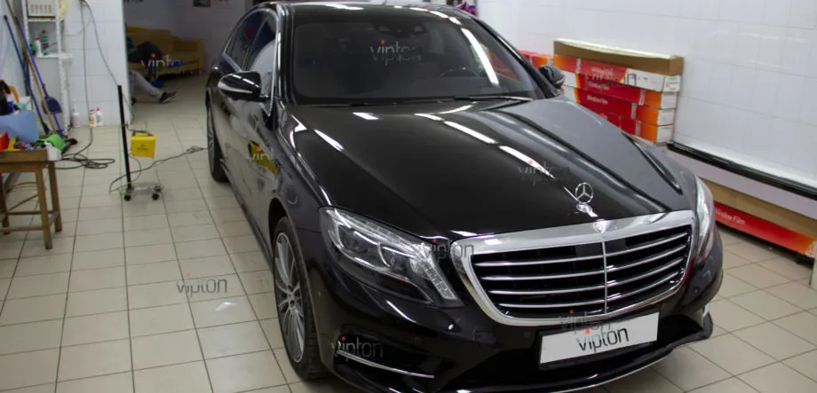 Mercedes-Benz S-klasse: тонирование а/м полностью 2 Mercedes-Benz S-klasse: тонирование а/м полностью 2