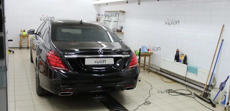 Mercedes-Benz S-klasse: тонирование а/м полностью 4 Mercedes-Benz S-klasse: тонирование а/м полностью 4