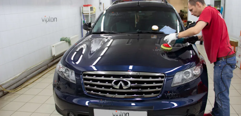 Infiniti FX: Нанесение керамического покрытия 1 Infiniti FX: Нанесение керамического покрытия 1