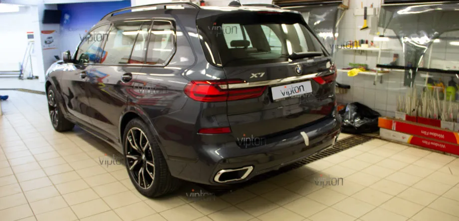 BMW X7 Антигравийная пленка- LLumar PPF Gloss HC CA 5 BMW X7 Антигравийная пленка- LLumar PPF Gloss HC CA 5