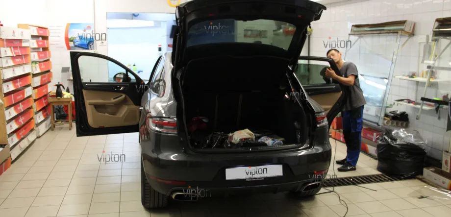 Porsche Cayenne:Бронирование LLumar 6 Porsche Cayenne:Бронирование LLumar 6