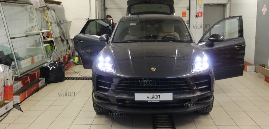 Porsche Cayenne:Бронирование LLumar 1 Porsche Cayenne:Бронирование LLumar 1