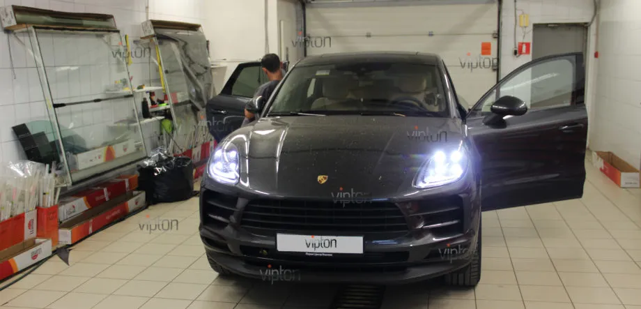 Porsche Cayenne:Бронирование LLumar 2 Porsche Cayenne:Бронирование LLumar 2