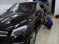 Mercedes-Benz GLE полировка,  нанесение  ULTRA CERAMIC COAT