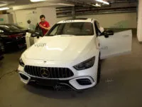 Mercedes-Benz AMG GT 63 S: Тонирование