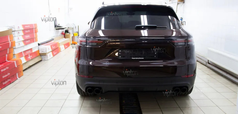 Porsche Cayenne Тонировка  LLumar ATR 15 4