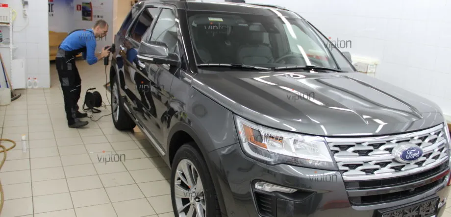Ford Explorer: Нанесение Ceramic Pro 1 Ford Explorer: Нанесение Ceramic Pro 1