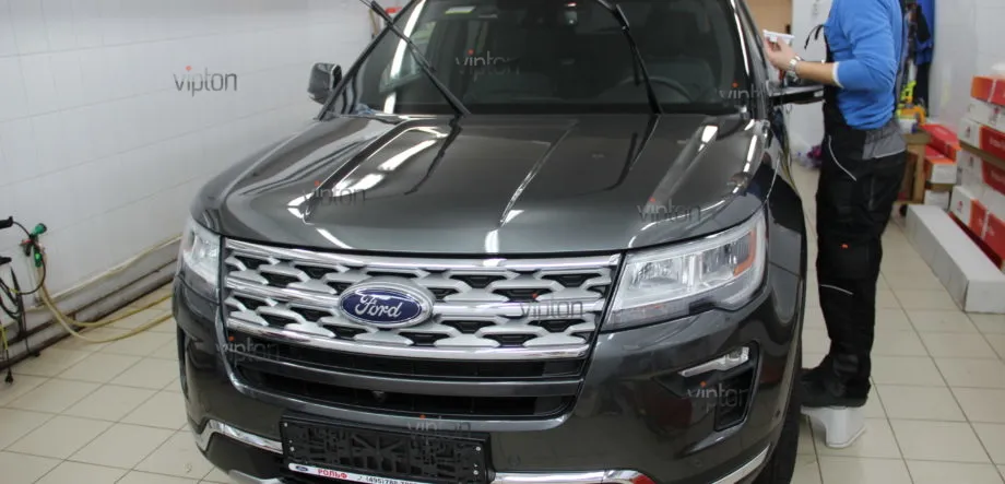 Ford Explorer: Нанесение Ceramic Pro 5 Ford Explorer: Нанесение Ceramic Pro 5
