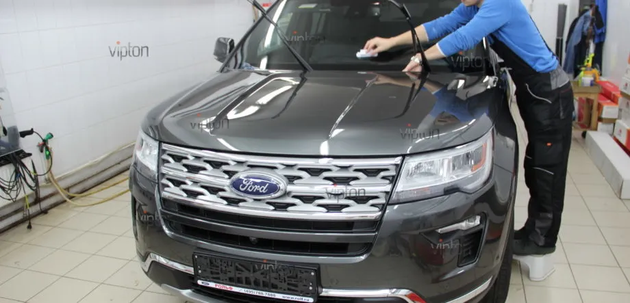 Ford Explorer: Нанесение Ceramic Pro 6 Ford Explorer: Нанесение Ceramic Pro 6