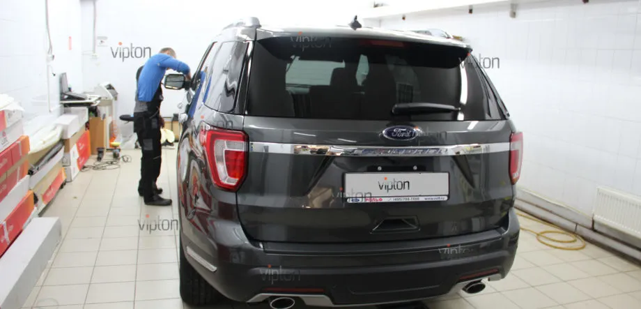 Ford Explorer: Нанесение Ceramic Pro 8 Ford Explorer: Нанесение Ceramic Pro 8