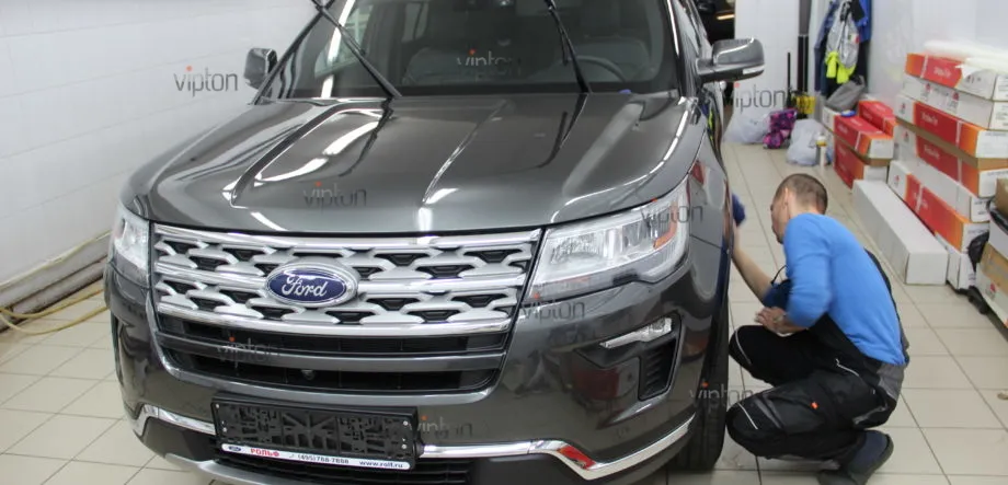 Ford Explorer: Нанесение Ceramic Pro 9 Ford Explorer: Нанесение Ceramic Pro 9