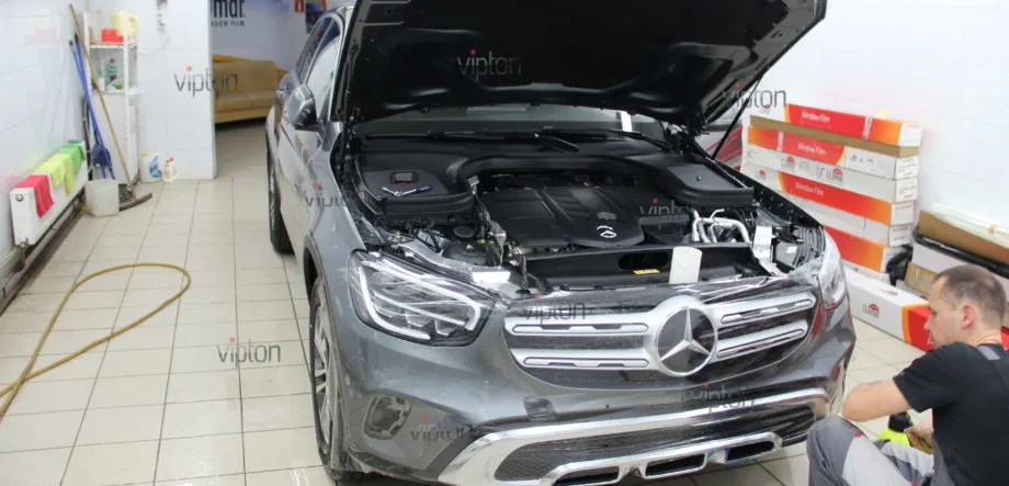 Mercedes-Benz GLC: расширенное покрытие LLUMAR GLOSS PPF 2