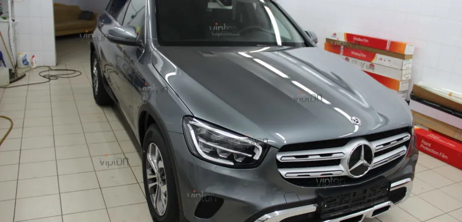 Mercedes-Benz GLC: расширенное покрытие LLUMAR GLOSS PPF 7