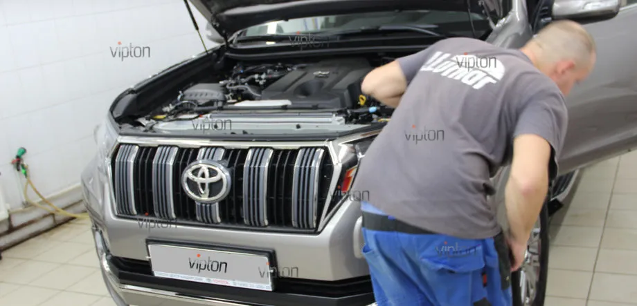 Toyota Land Cruiser Prado: Пленка SUNTEK 3
