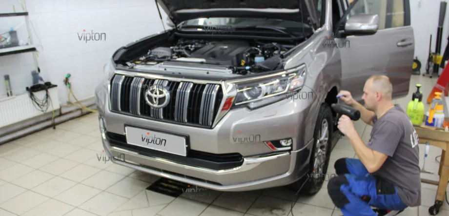 Toyota Land Cruiser Prado: Пленка SUNTEK 4