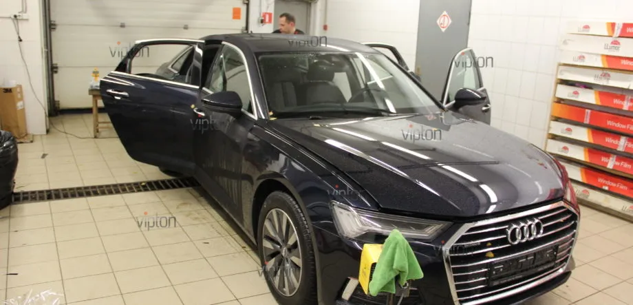 Audi A6: Защита фар LLumar PPF Gloss. 4 Audi A6: Защита фар LLumar PPF Gloss. 4