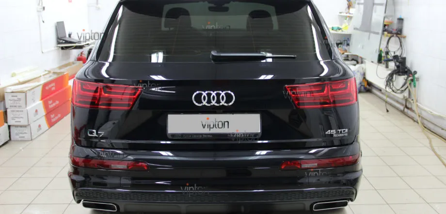 Audi Q7: Пленка SPARKS TOP-расширенный пакет 8