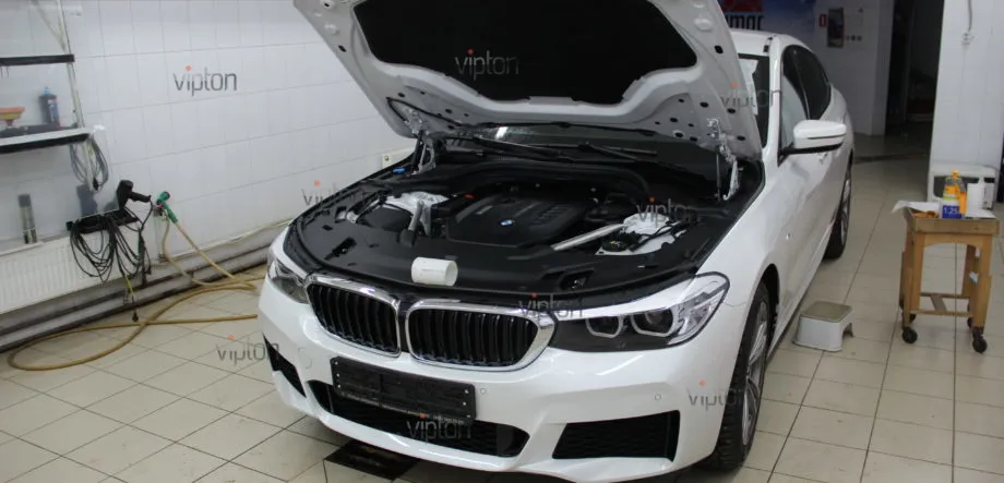 BMW 6 серия GT Установка защитной антигравийной 1