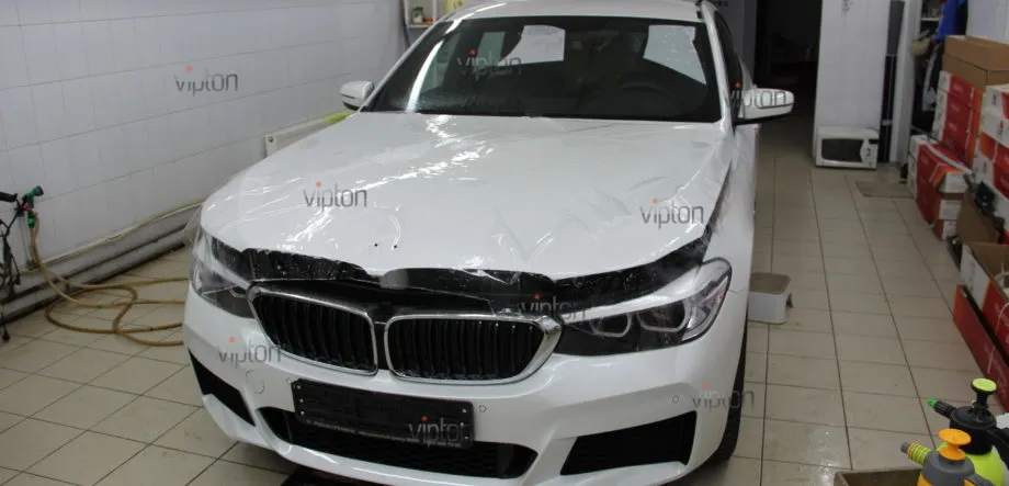 BMW 6 серия GT Установка защитной антигравийной 2