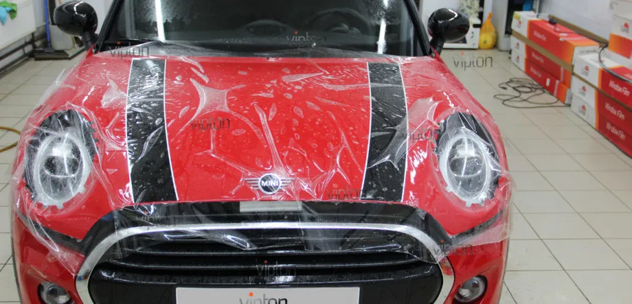 MINI Hatch SPARKS TOP- капот + фары. 1 MINI Hatch SPARKS TOP- капот + фары. 1