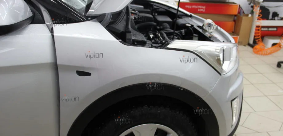 Hyundai Creta Установка антигравийной пленки LLUMAR GLOSS 7 Hyundai Creta Установка антигравийной пленки LLUMAR GLOSS 7