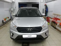 Hyundai Creta Установка антигравийной пленки LLUMAR GLOSS