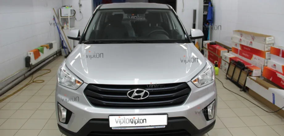 Hyundai Creta Установка антигравийной пленки LLUMAR GLOSS 5 Hyundai Creta Установка антигравийной пленки LLUMAR GLOSS 5