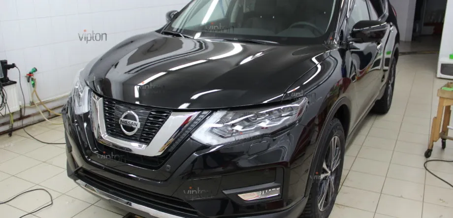 Nissan X-Trail: Антигравийная защита 2 Nissan X-Trail: Антигравийная защита 2