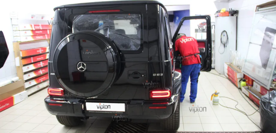 Mercedes-Benz G-Класс AMG: тонировка 1 Mercedes-Benz G-Класс AMG: тонировка 1