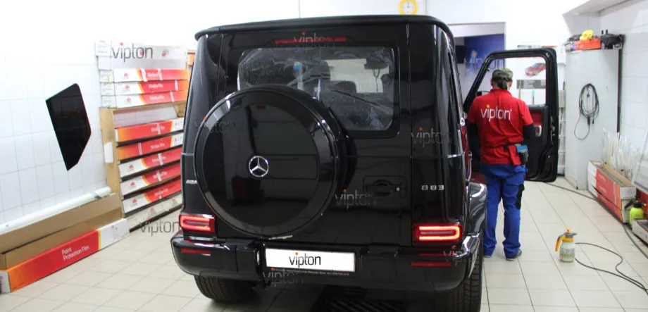 Mercedes-Benz G-Класс AMG: тонировка 2 Mercedes-Benz G-Класс AMG: тонировка 2