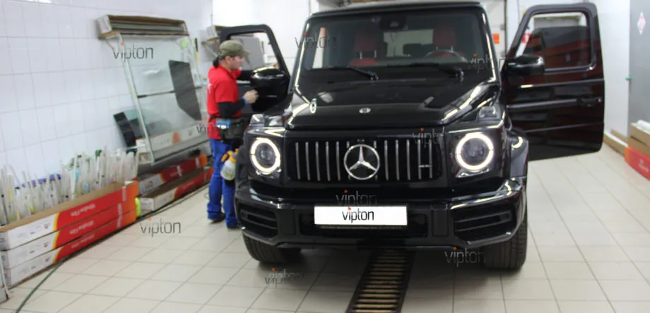 Mercedes-Benz G-Класс AMG: тонировка 4 Mercedes-Benz G-Класс AMG: тонировка 4