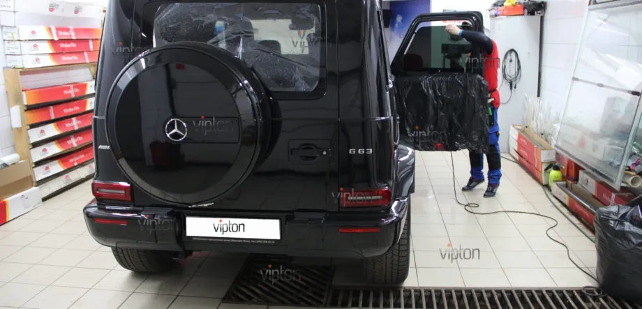 Mercedes-Benz G-Класс AMG: тонировка 5 Mercedes-Benz G-Класс AMG: тонировка 5