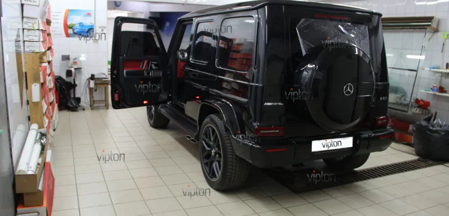 Mercedes-Benz G-Класс AMG: тонировка 6 Mercedes-Benz G-Класс AMG: тонировка 6