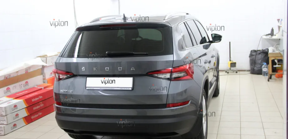 Skoda Kodiaq: тонировка 8 Skoda Kodiaq: тонировка 8