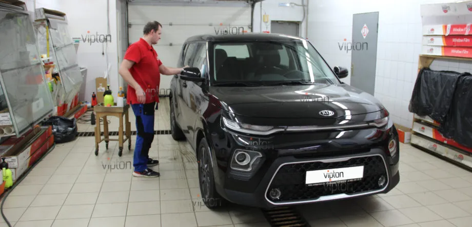 Kia Soul: тонировка 1 Kia Soul: тонировка 1