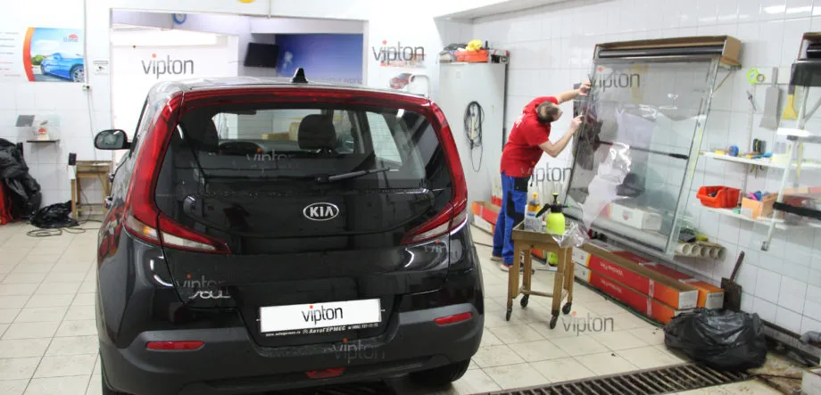 Kia Soul: тонировка 4 Kia Soul: тонировка 4